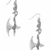 Wholesale 🧨 Battle Axe Dangle Earrings ✔️ -Playboy Shop 03666237 a
