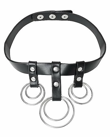 Coupon βοΈ Interlocking Six Ring Collar Choker Necklace π₯ 4 Coupon βοΈ Interlocking Six Ring Collar Choker Necklace π₯ - Image 2