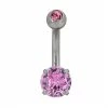 Cheap π Silvertone CZ Pink Double Gem Effect Belly Ring - 14 Gauge π₯° 2 Cheap π Silvertone CZ Pink Double Gem Effect Belly Ring - 14 Gauge π₯° -Playboy Shop 03666666 a