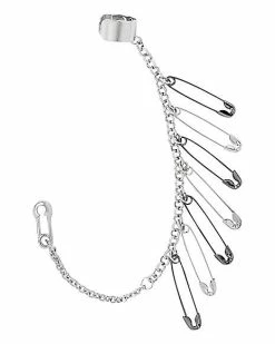 New 🛒 Safety Pin Chain Cuff Earring 🤩