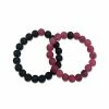 Brand new π₯ Black and Pink Long Distance Beaded Bracelets β 2 Pack 𧨠1 Brand new π₯ Black and Pink Long Distance Beaded Bracelets β 2 Pack 𧨠-Playboy Shop 03672235 a
