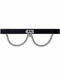 Outlet 💯 Skull Lock and Chain Collar Choker Necklace ✔️ 5 Outlet 💯 Skull Lock and Chain Collar Choker Necklace ✔️ -Playboy Shop 03674835 b