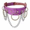 Flash Sale ⌛ Lavender O-Ring Chain Collar Choker Necklace 💯 -Playboy Shop 03674934 a