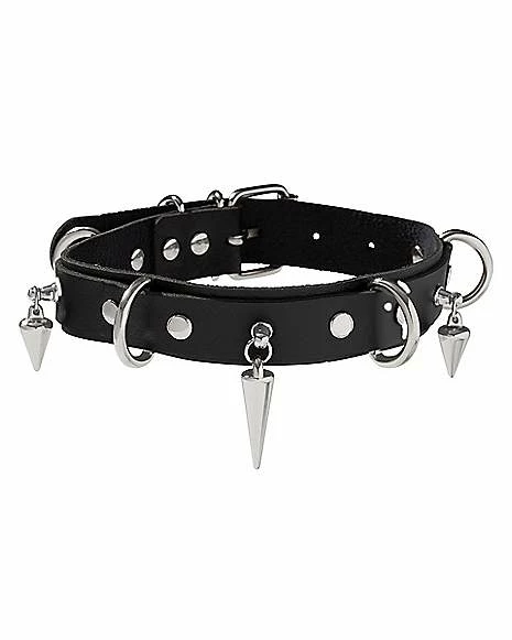 Best reviews of π Faux Leather Spike Dangle Choker Necklace π₯° 3 Best reviews of π Faux Leather Spike Dangle Choker Necklace π₯°