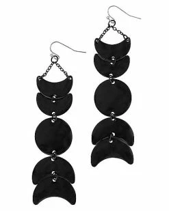 Deals ✨ Moon Phase Dangle Earrings 👍