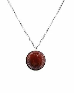 Hot Sale 🛒 Carnelian Circle Pendant Necklace 🤩