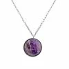 Wholesale π Amethyst Circle Pendant Neckalce π― 2 Wholesale π Amethyst Circle Pendant Neckalce π― -Playboy Shop 03676236 a