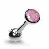 New π Body Sensitive Disc Pink Synthetic Opal ASTM F-136 Titanium Barbell - 14 Gauge 𧨠2 New π Body Sensitive Disc Pink Synthetic Opal ASTM F-136 Titanium Barbell - 14 Gauge 𧨠-Playboy Shop 03681087 a
