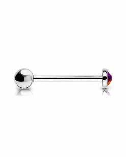 Buy π Body Sensitive Disc Dark Rainbow Crystal ASTM F-136 Titanium Barbell - 14 Gauge 𧨠6 Buy π Body Sensitive Disc Dark Rainbow Crystal ASTM F-136 Titanium Barbell - 14 Gauge 𧨠-Playboy Shop 03681129 b