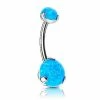 Best Sale π₯° Body Sensitive Blue Synthetic Opal ASTM F-136 Titanium Belly Ring - 14 Gauge β 2 Best Sale π₯° Body Sensitive Blue Synthetic Opal ASTM F-136 Titanium Belly Ring - 14 Gauge β -Playboy Shop 03681160 a