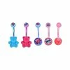 Brand new π Multi-Pack Pink and Blue CZ Gummy Bear Belly Rings 5 Pack β 14 Gauge π 2 Brand new π Multi-Pack Pink and Blue CZ Gummy Bear Belly Rings 5 Pack β 14 Gauge π -Playboy Shop 03695707 a