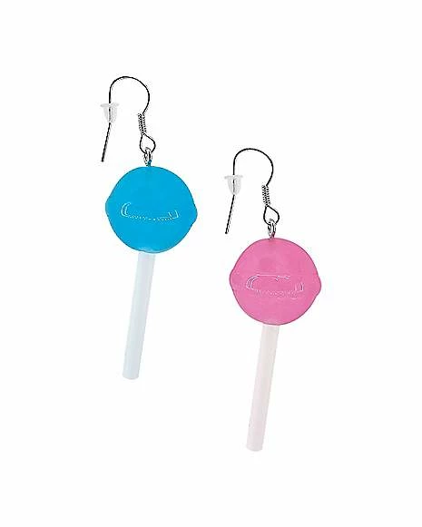 Best Sale ⌛ Lollipop Dangle Earrings – 18 Gauge ❤️ 3 Best Sale ⌛ Lollipop Dangle Earrings – 18 Gauge ❤️