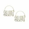 Wholesale 🥰 Slut Hoop Earrings - 18 Gauge 😀 -Playboy Shop 03695921 a