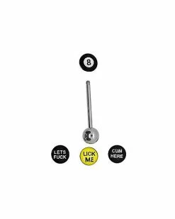 Budget 🔥 8 Ball Barbell Set – 14 Gauge ✨