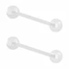 Wholesale 𧨠Clear Nipple Barbell β 14 Gauge π 1 Wholesale 𧨠Clear Nipple Barbell β 14 Gauge π -Playboy Shop 03712890 a
