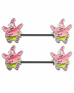 Playboy Shop 21 Deals ❤️ Patrick Star Nipple Shields - 14 Gauge - SpongeBob SquarePants 🛒