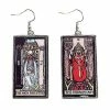 Outlet 🥰 Tarot High Priestess and Hierophant Dangle Earrings 😀 -Playboy Shop 03713435 a