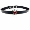 New 🔥 Heart and Sword Choker Necklace ✨ -Playboy Shop 03714235 a