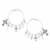 Wholesale 😉 Crosses Dangle Hoop Earrings 😀 -Playboy Shop 03714706 a
