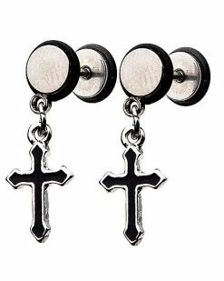 Best reviews of 💯 Cross Dangle Fake Plugs – 18 Gauge 🎉