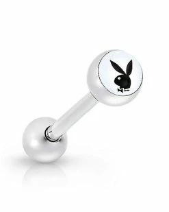 Discount ✔️ Multi-Pack Playboy Bunny Barbells 14 Gauge - 4 Pack 🧨 -Playboy Shop 03722162 c