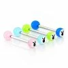Flash Sale 🧨 Multi-Pack Pastel Glow In The Dark Playboy Bunny Barbells 14 Gauge - 4 Pack 👏
