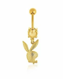 Best Sale β¨ Goldtone Yellow CZ Playboy Bunny Dangle Belly Ring - 14 Gauge π€© 6 Best Sale β¨ Goldtone Yellow CZ Playboy Bunny Dangle Belly Ring - 14 Gauge π€© -Playboy Shop 03722360 b