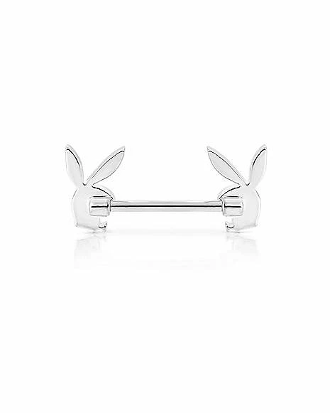 Best Pirce 𧨠Black CZ Playboy Bunny Nipple Barbells β 14 Gauge π₯ 5 Best Pirce 𧨠Black CZ Playboy Bunny Nipple Barbells β 14 Gauge π₯ - Image 3