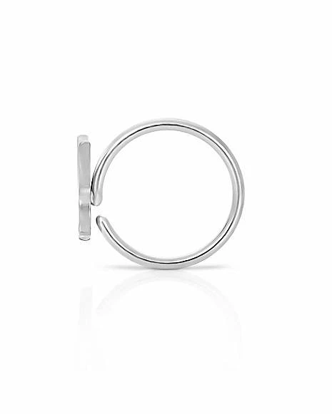 Top 10 β€οΈ Silvertone Playboy Bunny Hoop Nose Ring - 20 Gauge π― 4 Top 10 β€οΈ Silvertone Playboy Bunny Hoop Nose Ring - 20 Gauge π― - Image 2