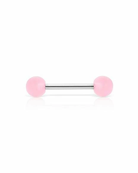 Best deal π₯ Pink Glow In The Dark Playboy Bunny Nipple Barbells - 14 Gauge π₯° 5 Best deal π₯ Pink Glow In The Dark Playboy Bunny Nipple Barbells - 14 Gauge π₯° - Image 3