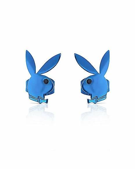 Flash Sale π₯° Blue Playboy Bunny Stud Earrings π 3 Flash Sale π₯° Blue Playboy Bunny Stud Earrings π