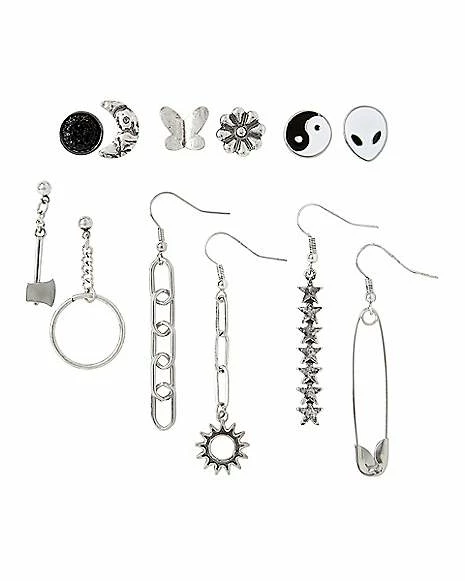 Buy β¨ Multi-Pack Mismatch Icons Earrings - 6 Pack π 3 Buy β¨ Multi-Pack Mismatch Icons Earrings - 6 Pack π