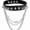 Best deal ⭐ Spiked Flame Chain Collar Choker Necklace ✨ -Playboy Shop 03728763 a