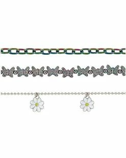 Deals ⌛ Multi-Pack Butterfly Daisy Chain Necklaces - 3 Pack 💯 -Playboy Shop 03728821 b