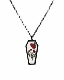 Best deal 🌟 Roses Coffin Necklace 🔔