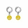 Discount π― Yellow Smiley Dangle Hoop Earrings β 18 Gauge π 1 Discount π― Yellow Smiley Dangle Hoop Earrings β 18 Gauge π -Playboy Shop 03730116 a