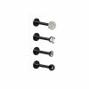 Deals βοΈ Multi-Pack Black Pave CZ Labret Lip Rings 4 Pack β 16 Gauge βοΈ 1 Deals βοΈ Multi-Pack Black Pave CZ Labret Lip Rings 4 Pack β 16 Gauge βοΈ -Playboy Shop 03730561 a