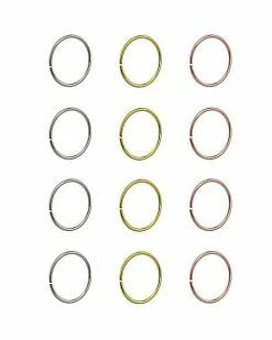 Deals π― Multi-Pack Hoop Nose Rings 12 Pack - 22 Gauge π 5 Deals π― Multi-Pack Hoop Nose Rings 12 Pack - 22 Gauge π -Playboy Shop 03730819 b