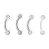New π Multi-Pack CZ Curved Barbells 4 Pack - 16 Gauge π₯° 2 New π Multi-Pack CZ Curved Barbells 4 Pack - 16 Gauge π₯° -Playboy Shop 03732302 a