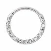 Cheapest β¨ Clear Crystal Hinged Hoop Ring - 20 Gauge β€οΈ 1 Cheapest β¨ Clear Crystal Hinged Hoop Ring - 20 Gauge β€οΈ -Playboy Shop 03732351 a 1