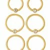 Flash Sale βοΈ Multi-Pack CZ Goldplated Captive Rings 6 Pack β 16 Gauge π 2 Flash Sale βοΈ Multi-Pack CZ Goldplated Captive Rings 6 Pack β 16 Gauge π -Playboy Shop 03732385 a