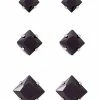 Best deal 😍 Multi-Pack Black CZ Square Stud Earrings 3 Pair – 20 Gauge 🎉 -Playboy Shop 03732567 a