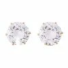 Cheap β€οΈ Round CZ Goldplated Stud Earrings β 20 Gauge β 2 Cheap β€οΈ Round CZ Goldplated Stud Earrings β 20 Gauge β -Playboy Shop 03732575 a