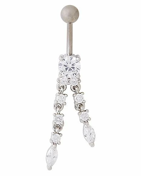 Coupon π₯° CZ Titanium Chain Dangle Belly Ring β 14 Gauge β¨ 3 Coupon π₯° CZ Titanium Chain Dangle Belly Ring β 14 Gauge β¨