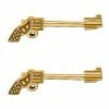 Deals ✨ Goldplated Revolver Nipple Barbells - 14 Gauge ✔️ -Playboy Shop 03732971 a