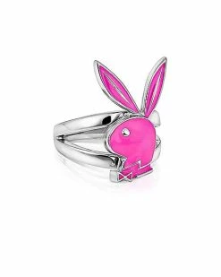 Outlet ✔️ Multi-Pack Pink Playboy Rings - 5 Pack 🧨 -Playboy Shop 03734340 c