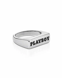 Buy 😍 Multi-Pack Spiked Playboy Rings - 5 Pack 🤩 -Playboy Shop 03734381 e