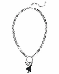 Best deal ⌛ O-Ring Playboy Bunny Chain Necklace 🎁 -Playboy Shop 03734555 b