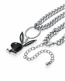 Best deal ⌛ O-Ring Playboy Bunny Chain Necklace 🎁 -Playboy Shop 03734555 c