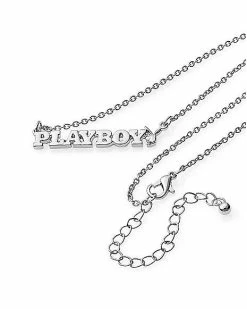 Outlet 🤩 Nameplate Playboy Necklace 🥰 -Playboy Shop 03734647 c